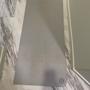 Lululemon Athletica Silver Yoga Mat